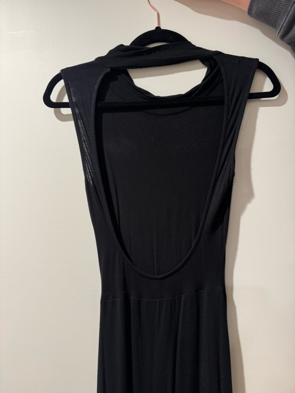 My Story Black Scoop Neck Tank